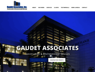 gaudetassociates.com screenshot