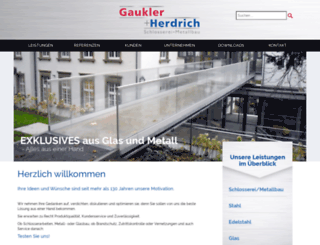 gaukler-herdrich.de screenshot