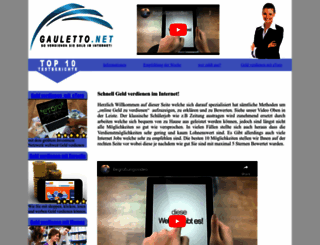 gauletto.net screenshot
