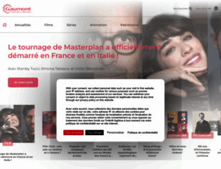 gaumont.fr screenshot