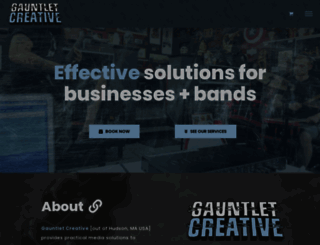 gauntletcreative.com screenshot