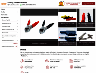 gaurangauto.com screenshot