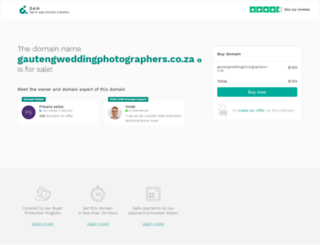 gautengweddingphotographers.co.za screenshot