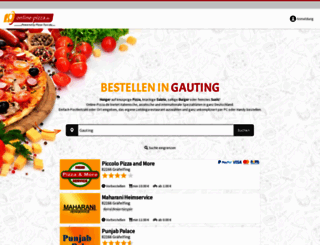 gauting.online-pizza.de screenshot