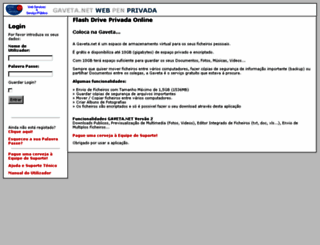 gaveta.net screenshot