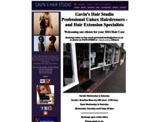 gavinshairstudio.co.uk screenshot