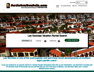 gaviotasrentals.com screenshot