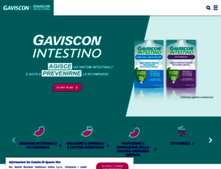 gaviscon.it screenshot
