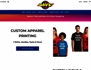 gavsigns.com.au screenshot