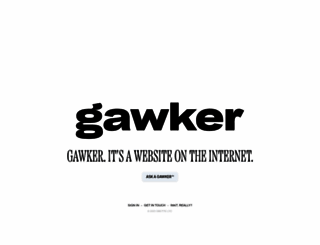 gawker.com screenshot