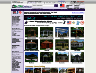 gazebocreations.com screenshot