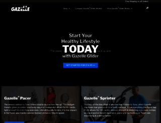 gazelleglider.com screenshot
