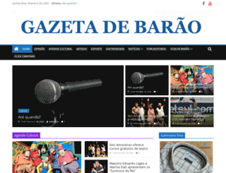 gazetadebarao.com.br screenshot