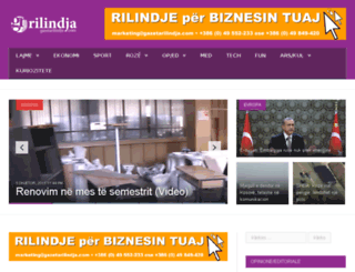 gazetarilindja.com screenshot