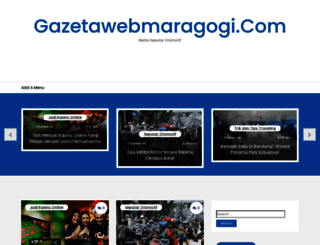 gazetawebmaragogi.com screenshot