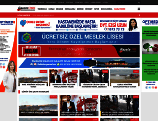 gazetecorlu.com screenshot