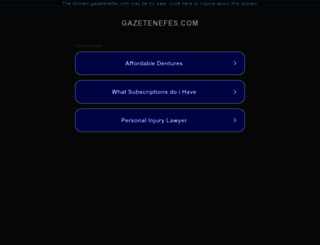 gazetenefes.com screenshot