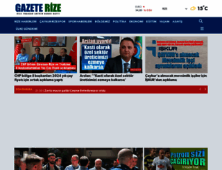 gazeterize.com screenshot