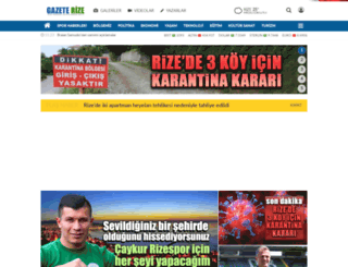 gazeterize.net screenshot