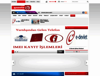 gazetetv.com screenshot