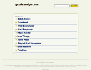 gazeteyenigun.com screenshot