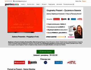 gazetomania.pl screenshot