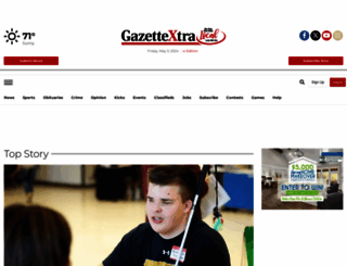 gazettextra.com screenshot
