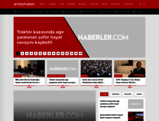 gaziantephabermerkezi.com screenshot
