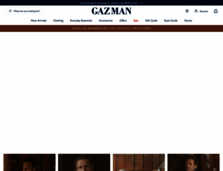gazman.com.au screenshot