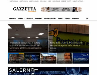 gazzettadisalerno.it screenshot
