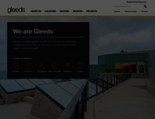 gb.gleeds.com screenshot