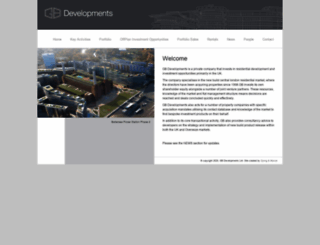 gbdevelopments.com screenshot