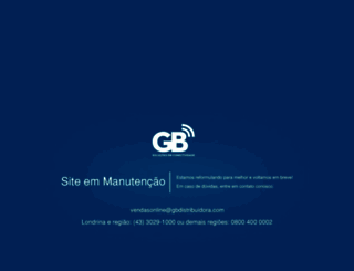 gbdistribuidora.com screenshot