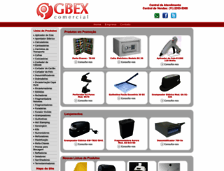 gbexcomercial.com.br screenshot