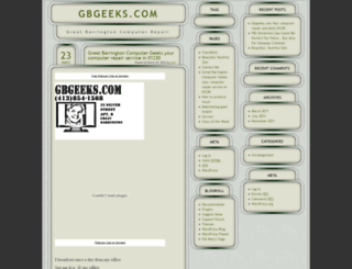 gbgeeks.com screenshot
