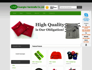 gbhandcrafts.com screenshot