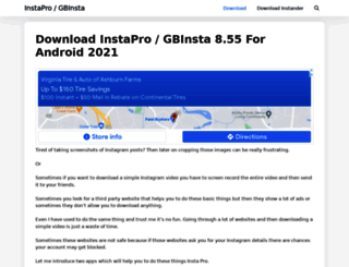 gbinsta.com screenshot