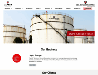 gblinfra.com screenshot