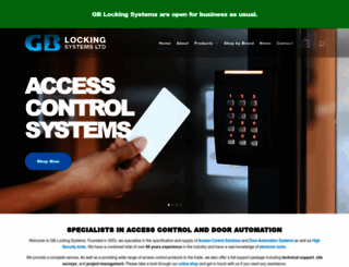 gblockingsystems.co.uk screenshot