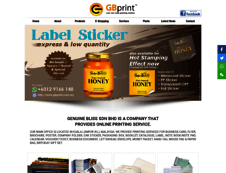 gbprint.com.my screenshot