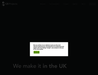 gbprojects.co.uk screenshot