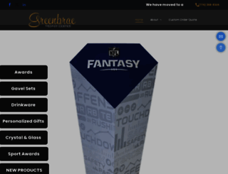 gbtrophy.com screenshot