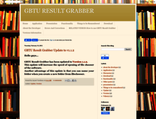 gbturesultgrabber.blogspot.com screenshot