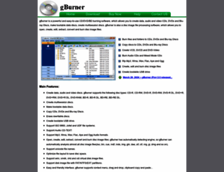 gburner.com screenshot