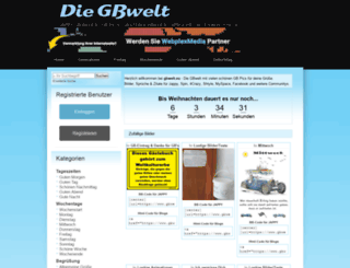 gbwelt.eu screenshot