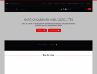 gcaindia.com screenshot