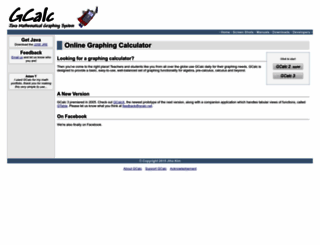 gcalc.net screenshot