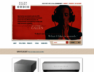 gcaudio.com screenshot