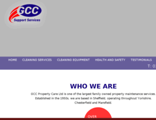 gccsupportservices.co.uk screenshot