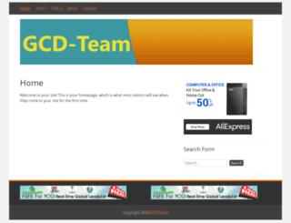 gcd-team.com screenshot